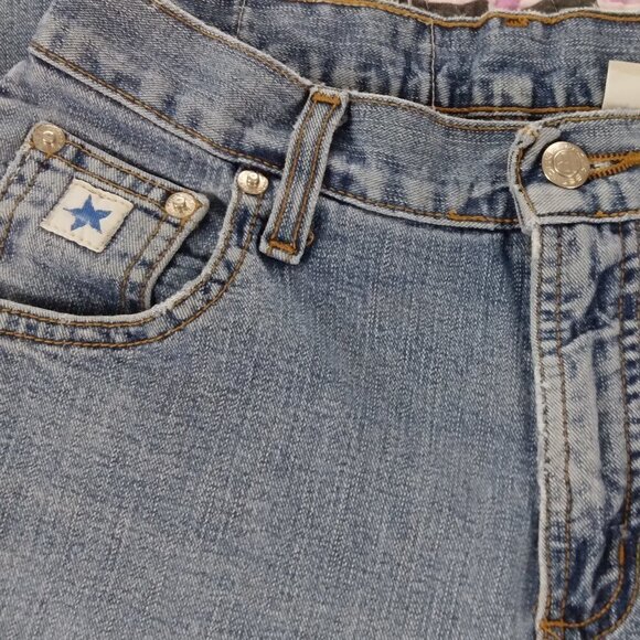 Rockies | Slim Fit Distressed Straight Leg Jeans | Size 1 L - Picture 7 of 11